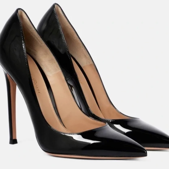 Gianvito Rossi Pumps Stiletto Heels EU 37 Black - Picture 5 of 6